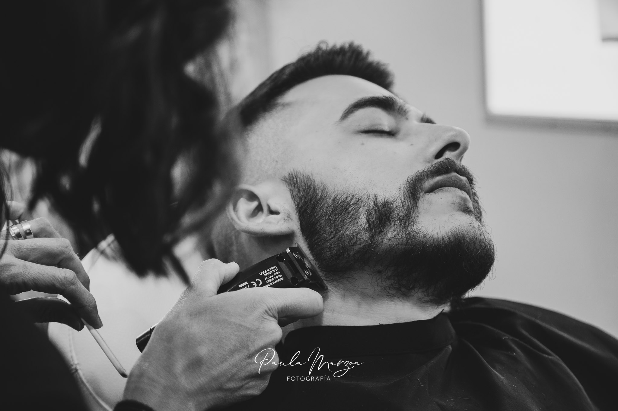 Trabajo de barbería